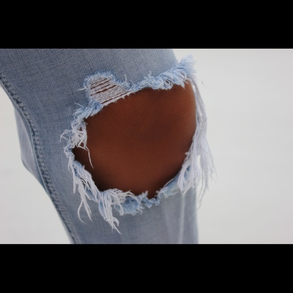ONE TEASPOON ripped boyfriend jeans! - Picture 8 of 9